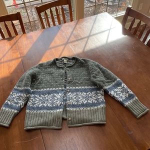Eddie Bauer Sweater - wool, high quality